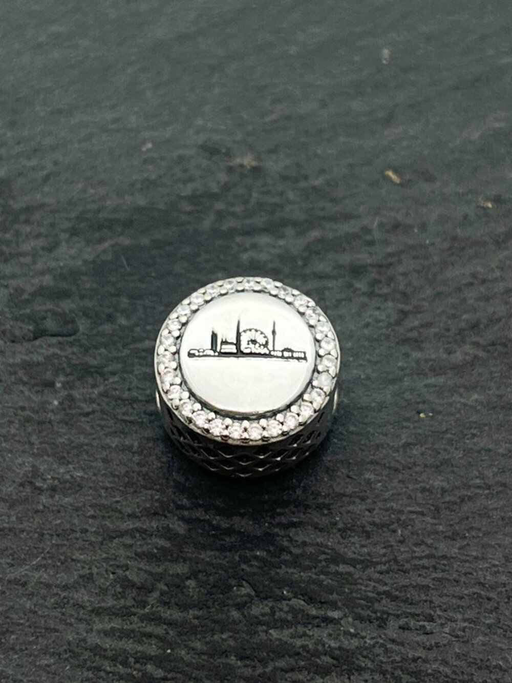 Pandora Vienna Skyline Exclusive Charm Sterling Silver Bead Charm Jewelry